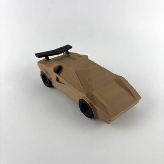 Modellino Lamborghini Countach - Effetto Legno