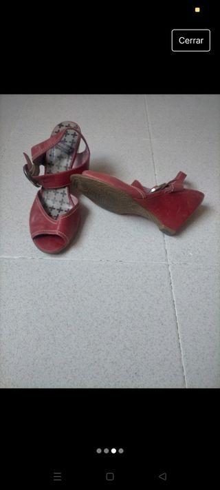 Sandalias piel wonders marca española