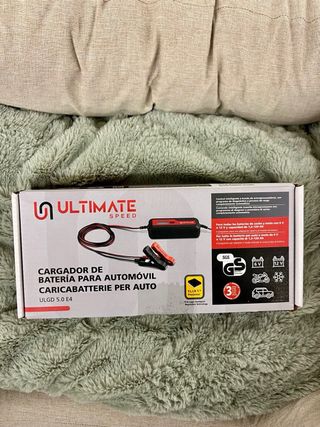 Cargador de bateria de moto y coche