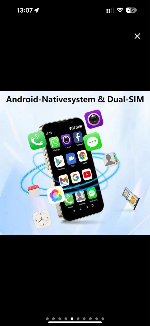 Mini teléfono SOYES XS15