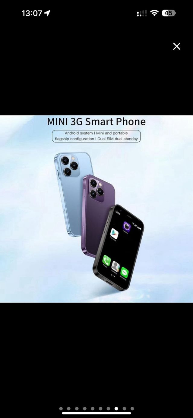 Mini teléfono SOYES XS15