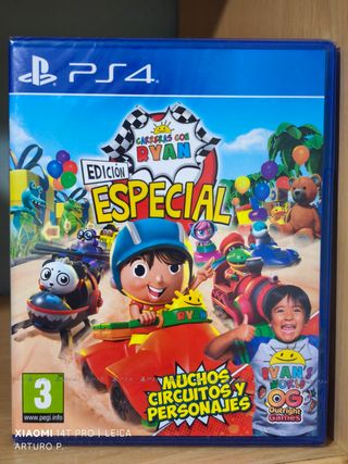 Carreras con Ryan ps4 edición especial precintado