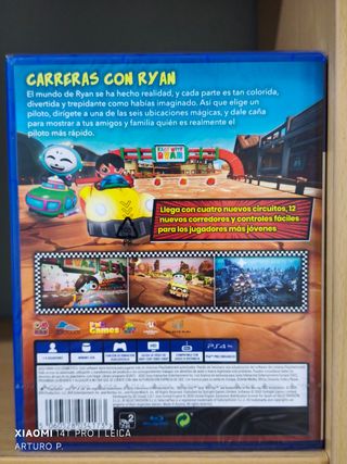 Carreras con Ryan ps4 edición especial precintado