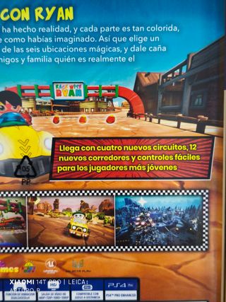 Carreras con Ryan ps4 edición especial precintado