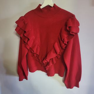 Jersey rojo volantes de Bomaca,T.U.