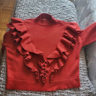 Jersey rojo volantes de Bomaca,T.U.