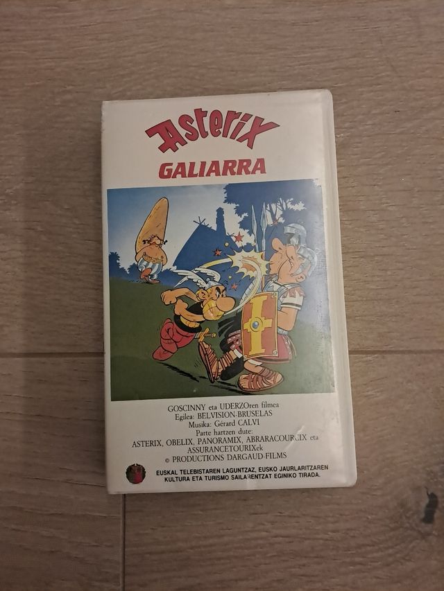 Asterix Galiarrak VHS