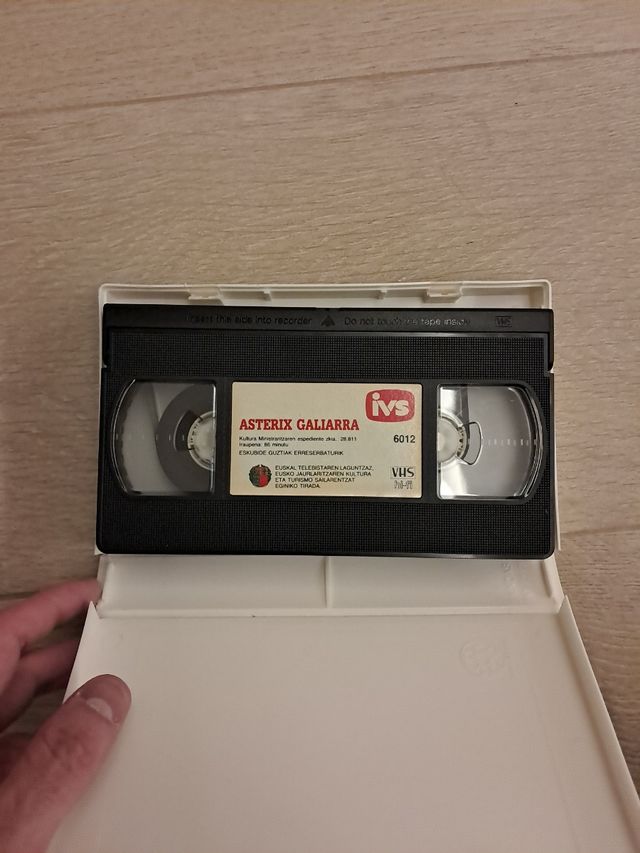 Asterix Galiarrak VHS