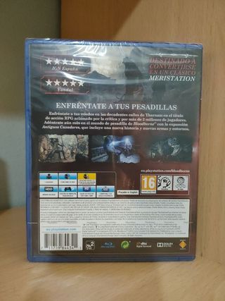 🇪🇦 bloodborne ps4 precintado 
