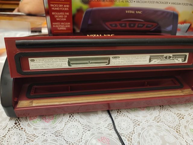 envasadora al vacio