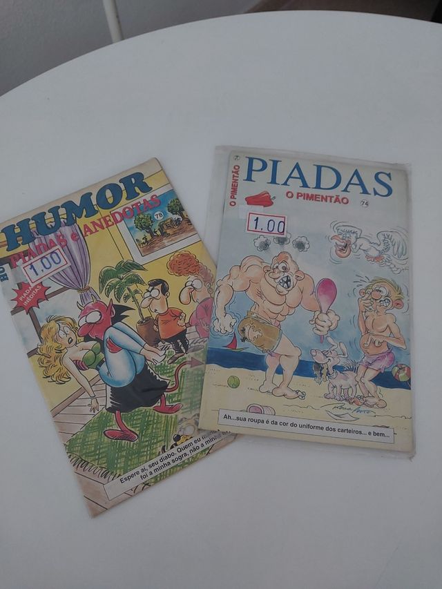 Piadas. Comics Portugués
