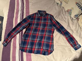 Camisa de cuadros Zara hombre