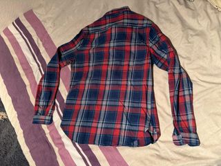Camisa de cuadros Zara hombre