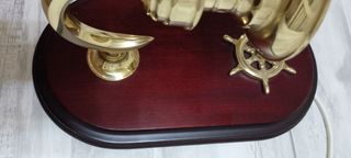 Aplique vintage náutico de barco