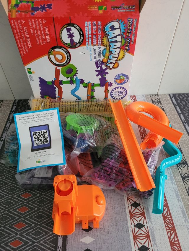 Juego montaje circuito catapult 