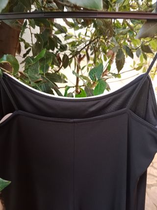 Vestido Lencero con Ribete Plata y puntilla