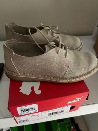 Zapato niño beige