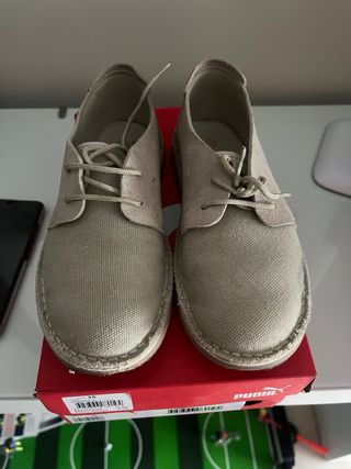 Zapato niño beige