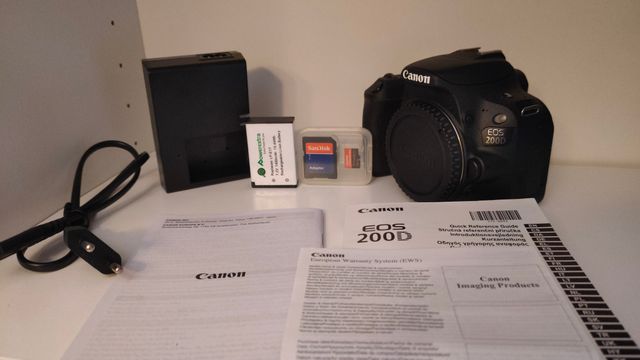Canon 200D + 512GB Regalo
