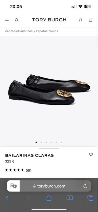 Bailarina Tory Burch