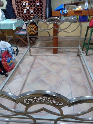 Estructura de cama de acero galvanizado