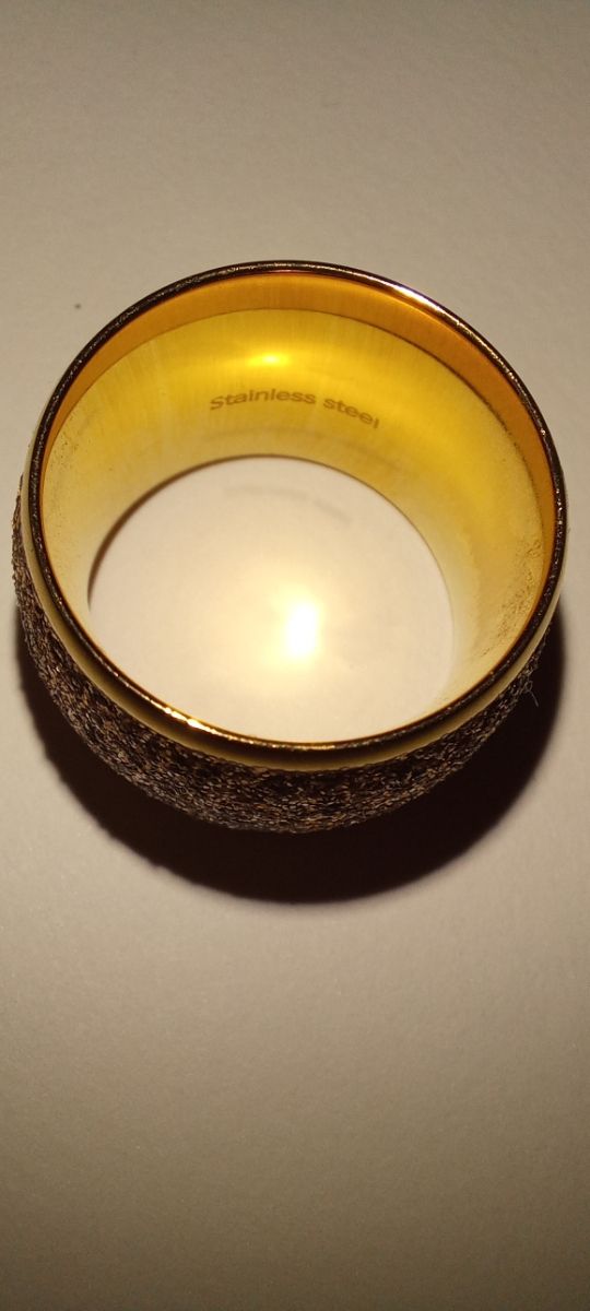 Anello in acciaio inox