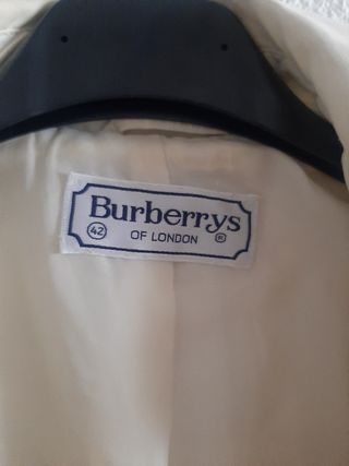 Chaqueta tipo gabardina Burberry 