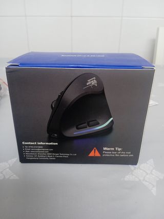 Ratón vertical inalámbrico