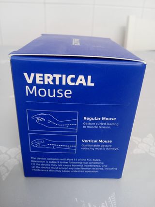 Ratón vertical inalámbrico