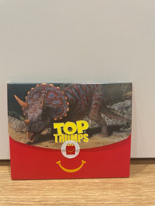 Cartas Top Trumps Dinosarios McDonalds