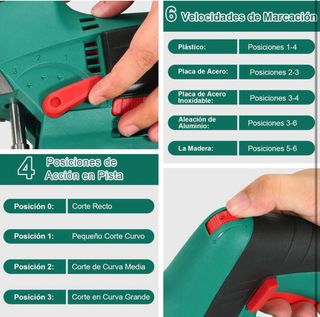 Sierra de calar Marca Hychika 800w como nueva