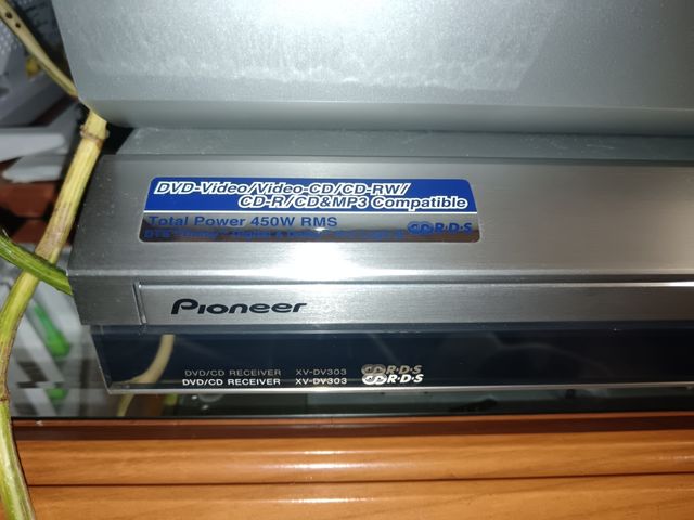 Leitor de CD DVD RADIO amplificador