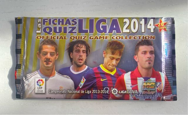 Sobre de cromos sin abrir Las Fichas de la Liga 14