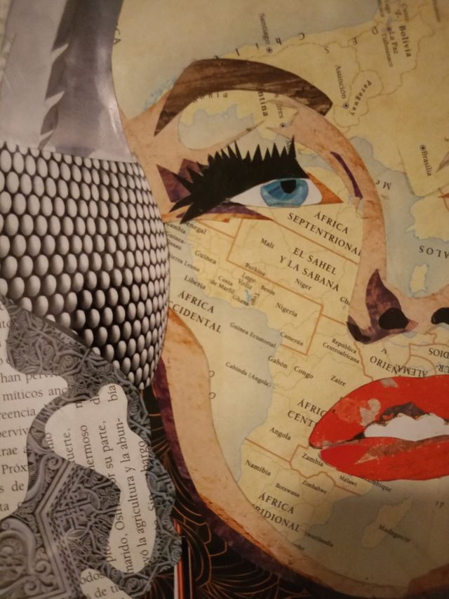 Cuadro Collage Marilyn