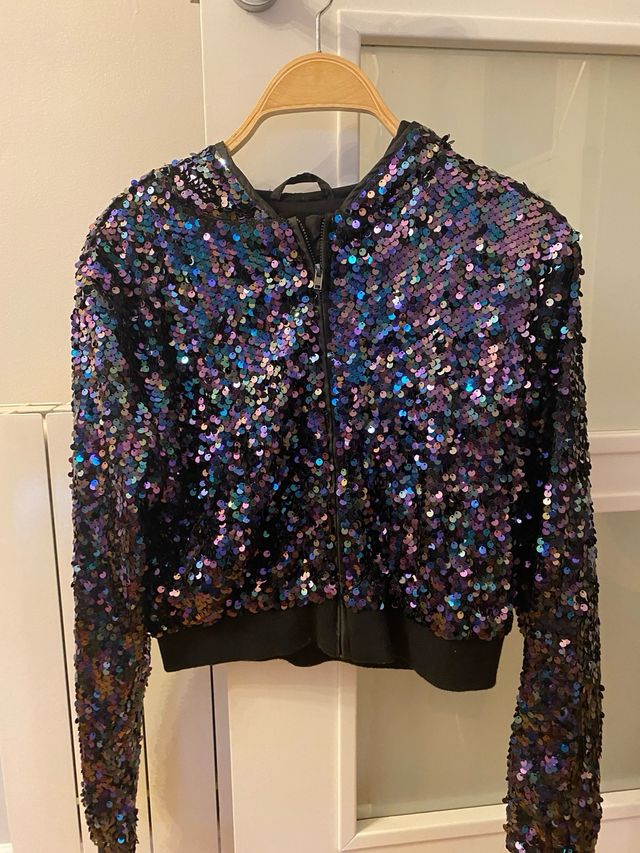 Sudadera lentejuelas HM