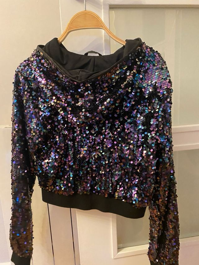 Sudadera lentejuelas HM