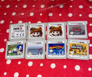 lotto 8 giochi Nintendo 3ds