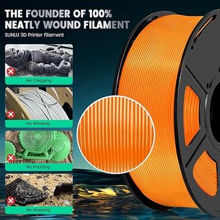 Filamento PLA SUNLU per Stampante 3D - Marrone
