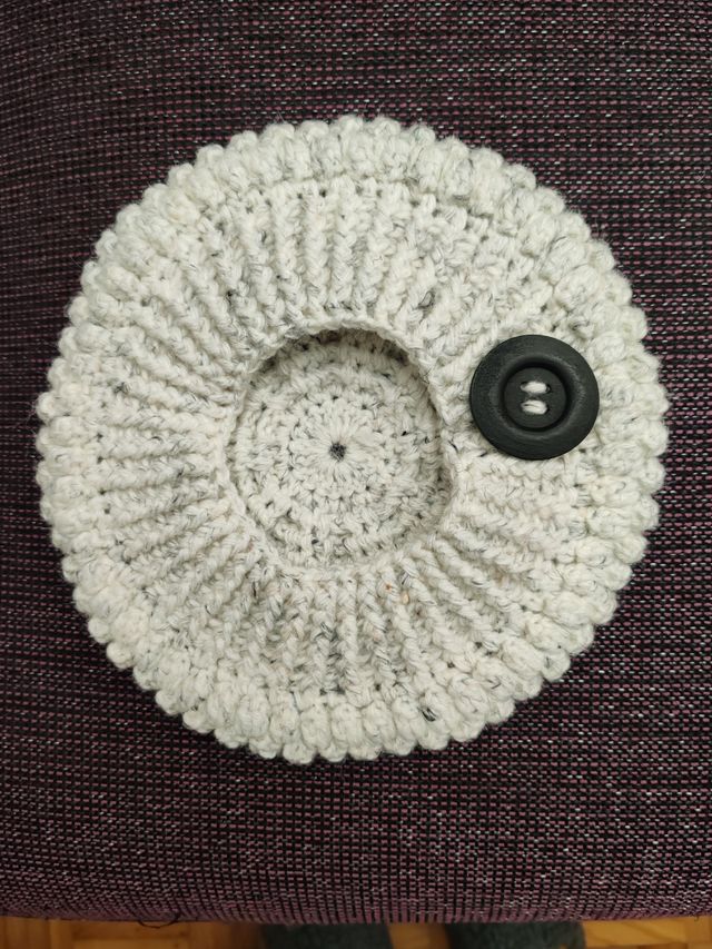 Boina a crochet nueva