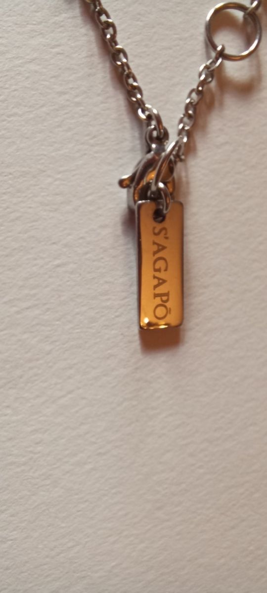 Collana Sagapò Acciaio inossidabile