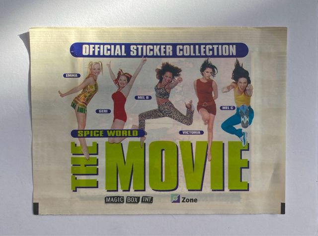 Sobre de cromos sin abrir Spice Girls