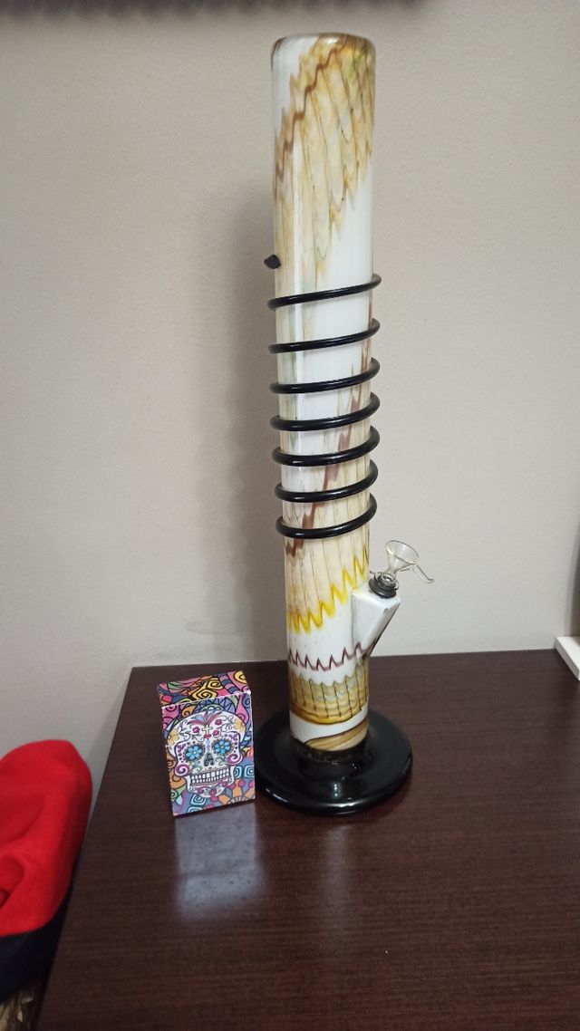 Jarrón de cristal elegante