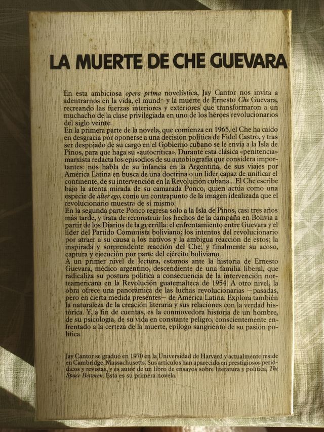 Libro "La muerte de Che Guevara"