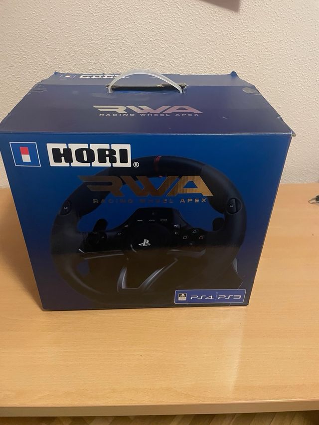 Volante Hori RWA Racing Wheel Apex PS4Pedales