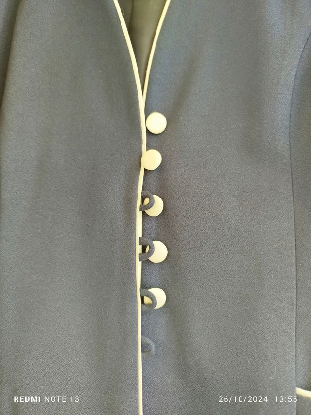 Traje de chaqueta mujer azul marino