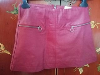 Minifalda burdeos Belle&Rebel Talla M