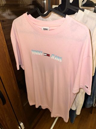 Camisa Tommy Hilfiger rosa 