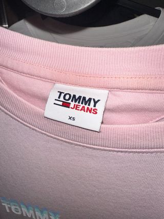 Camisa Tommy Hilfiger rosa 