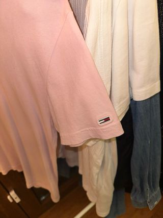 Camisa Tommy Hilfiger rosa 