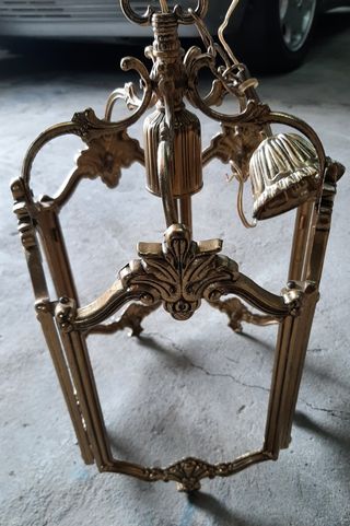 Lámpara de techo de bronce